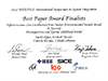 SII2023 award certificate