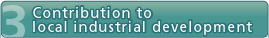 Contribution to local industrial development
