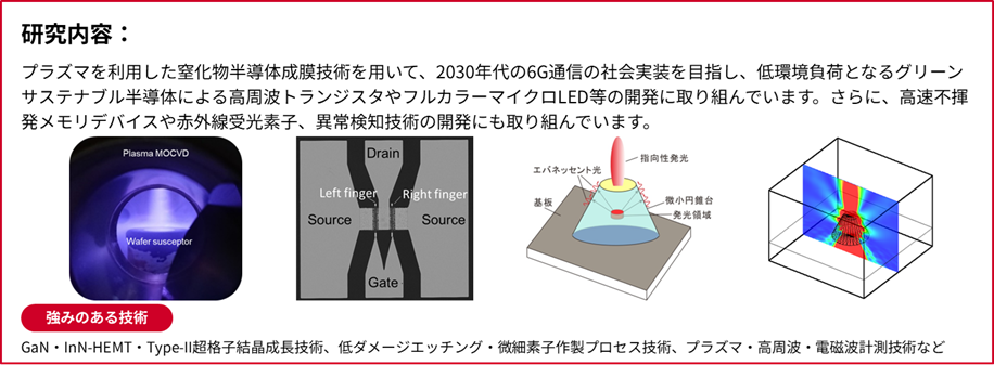 グループイメージ画像:高周波・光半導体デバイス技術研究グループ
