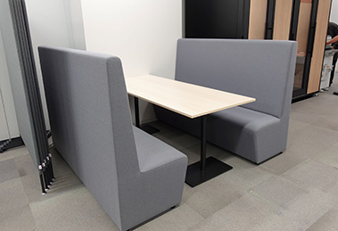 相談スペースの写真