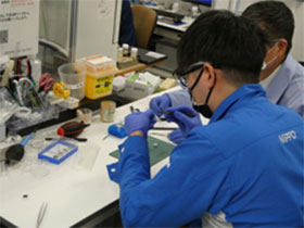 「2022年度前期実習風景（その4）」の写真