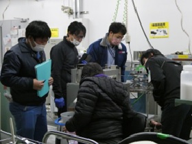 「2022年度前期実習風景（その10）」の写真