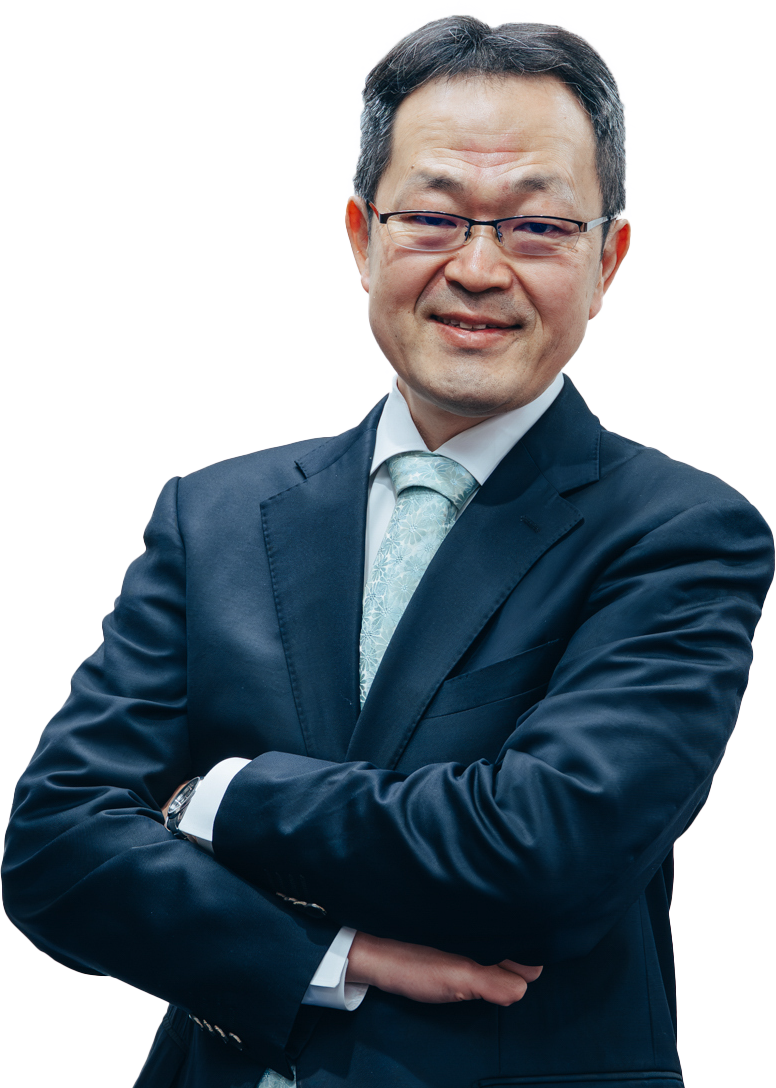 研究部門長の写真