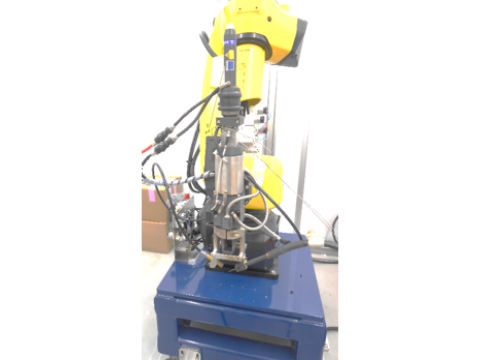 Photo of wire DED machine