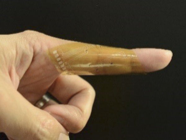 Ultrathin thermistor sheet with the thickness of 5 micro-meters