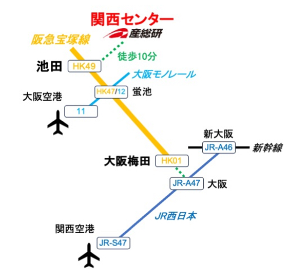 関西周辺図