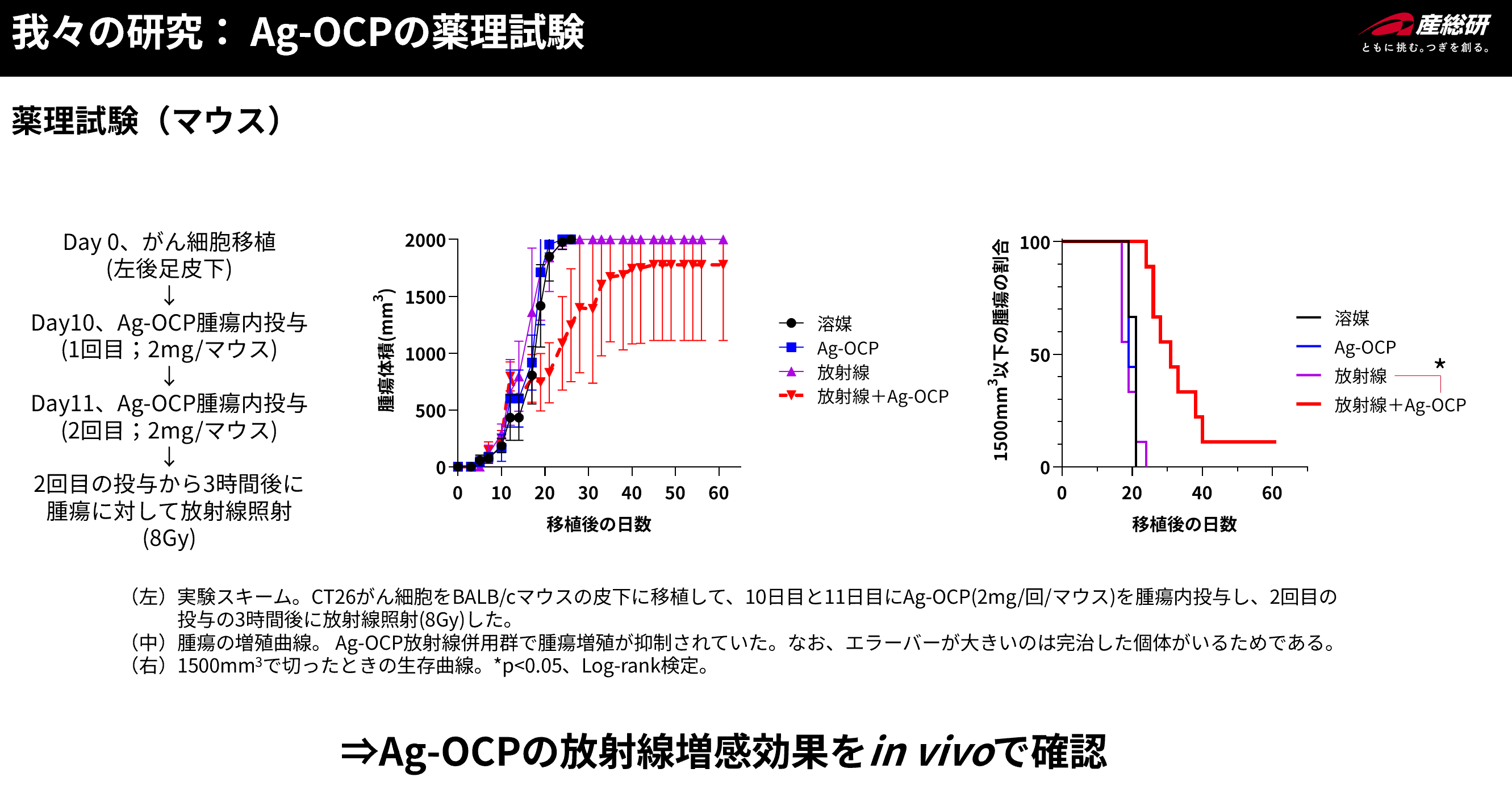 放射線治療の予後改善や治療効果向上を可能にする多機能ナノマテリアルの開発の図