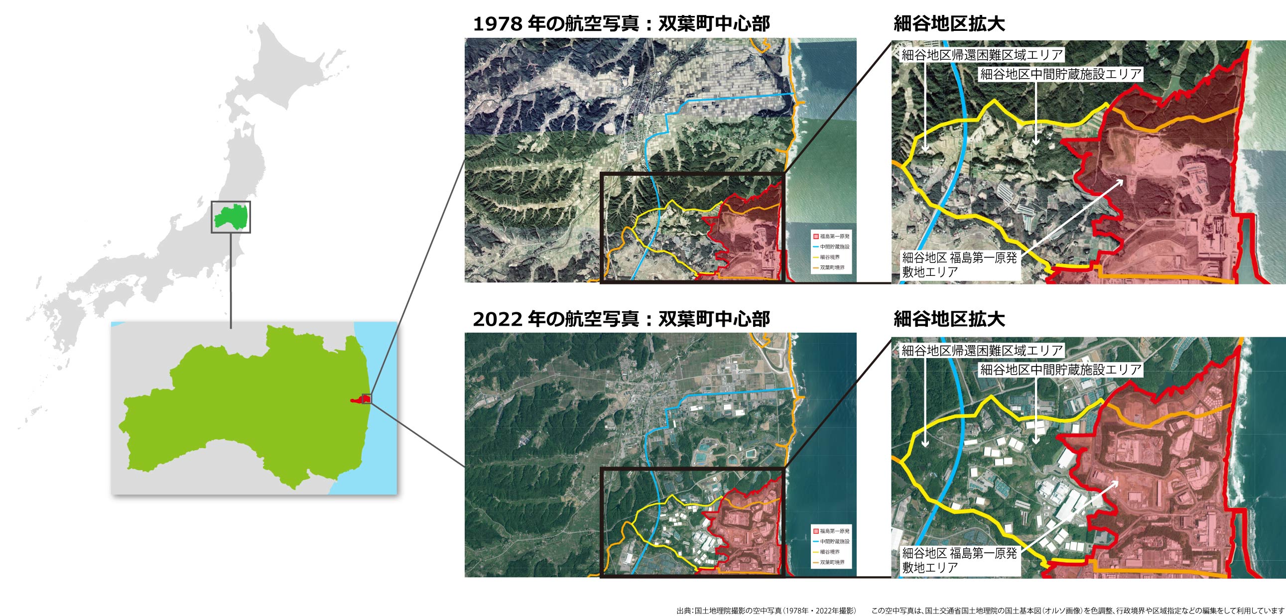 細谷地区位置