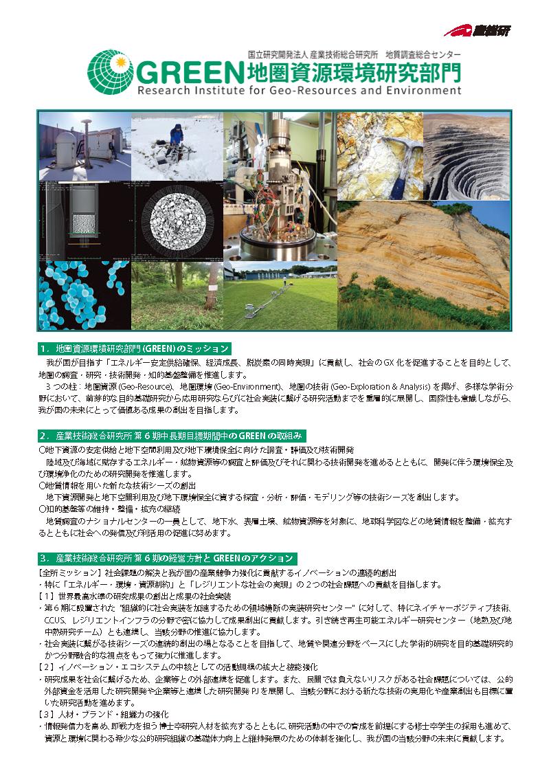 Leaflet(部門パンフレット):イメージ