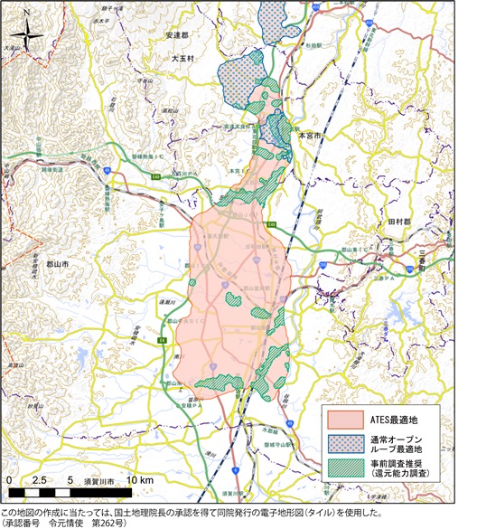 郡山盆地：オープン