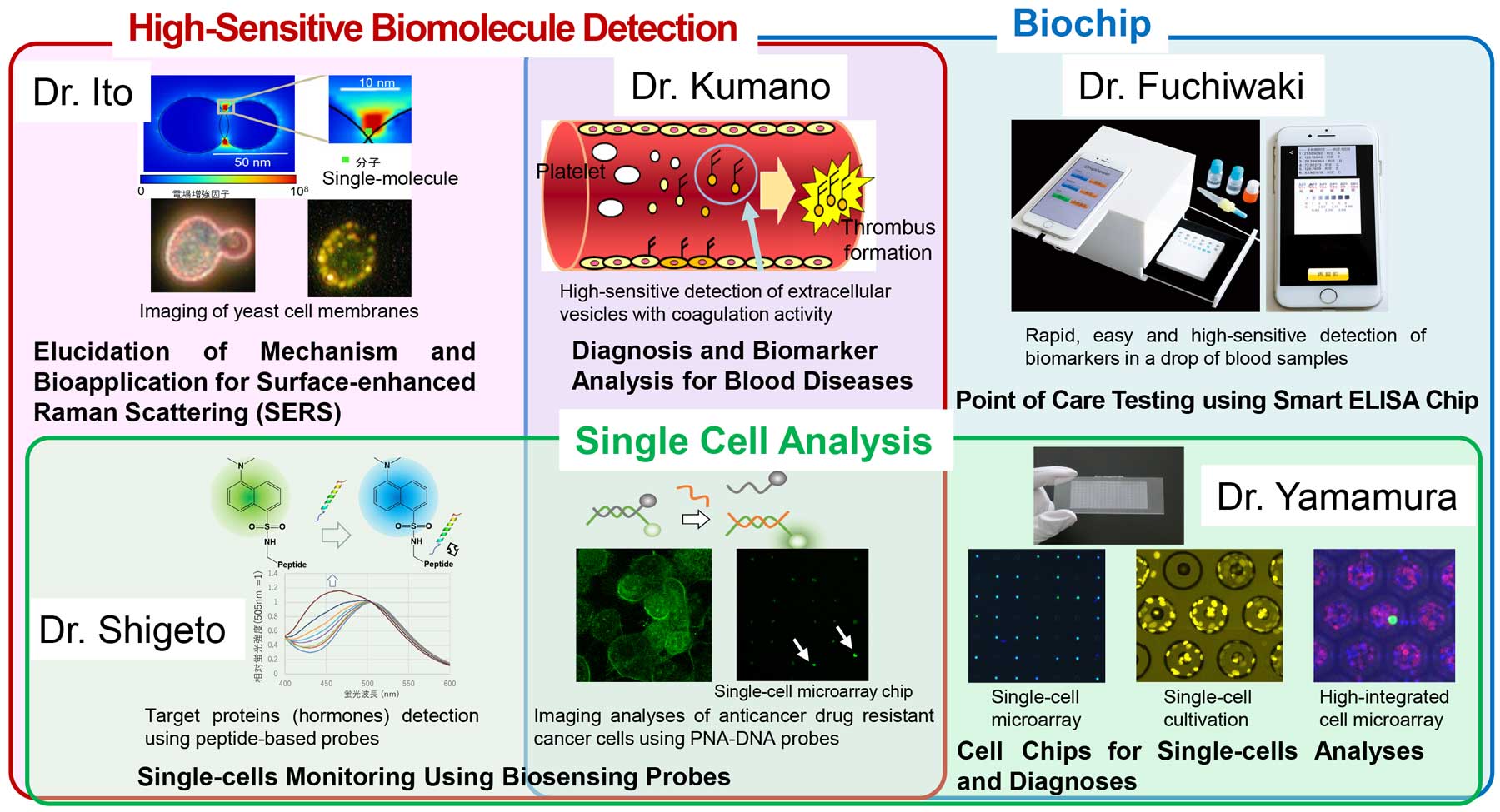 Molecular diagnostic technologies for realizing health visualization