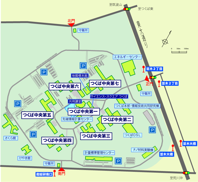 Guidemap Tsukuba Center