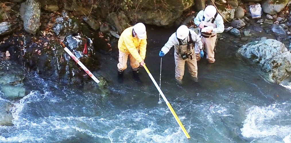 河川流量調査