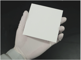 Photo : Electrolyte ceramic sheet for next generation all-solid-state batteries
