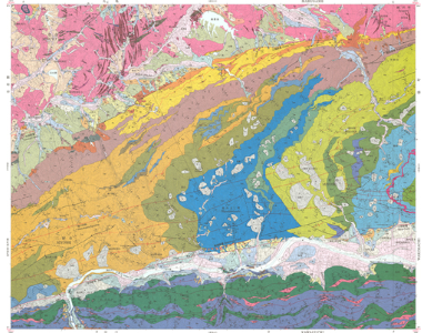 5万分の1地質図幅「池田」