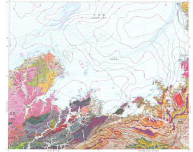 20万分の1地質図幅「宮津」（第2版）