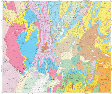 5万分の1地質図幅「荒砥」
