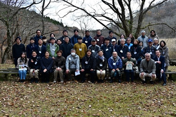 大沼での集合写真