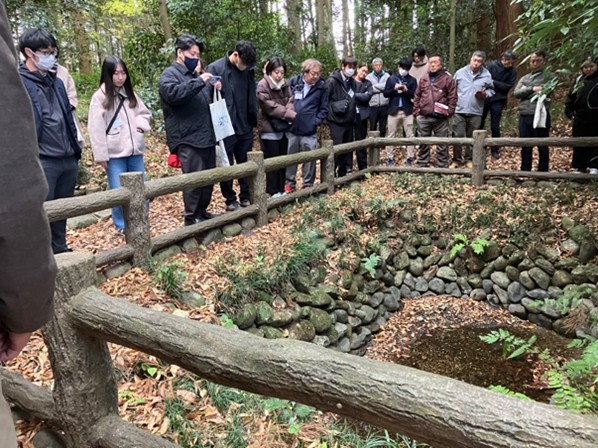 乃木湧水（水が少ない！）