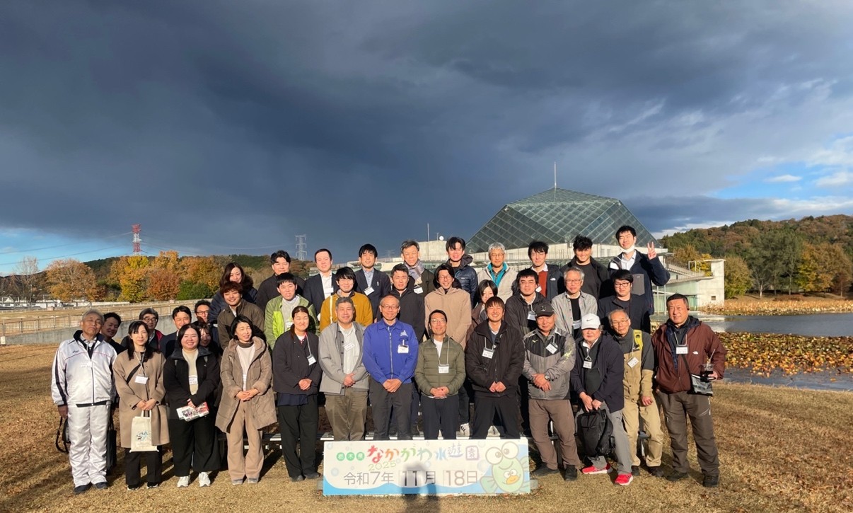 なかがわ水遊園での集合写真