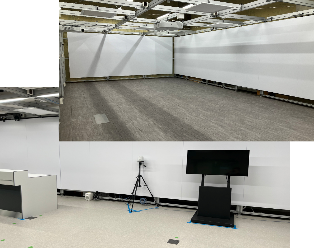 実環境を模擬したヒトの行動計測