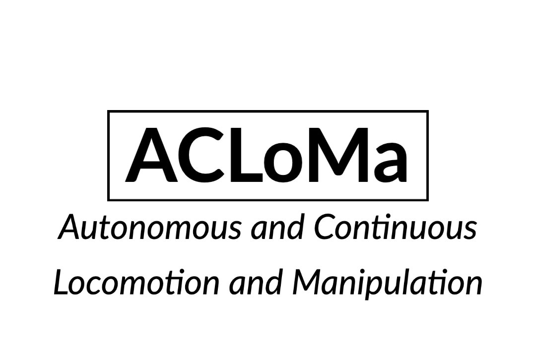 ACLoMa - Toward autonomous and continuous locomotion and manipulation in confined environments