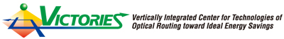 AIST:Vertically Integrated Center for Technologies of Optical Routing toward Ideal Energy Savings (VICTORIES)