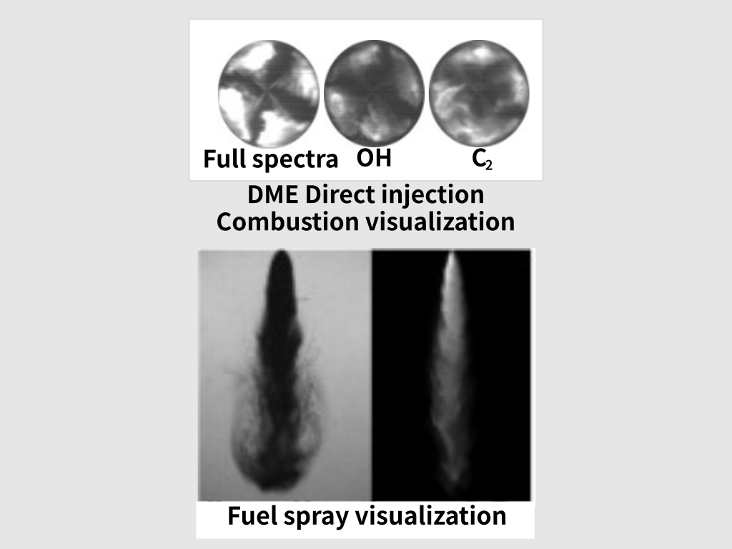 Observation of Combustion and Sprays