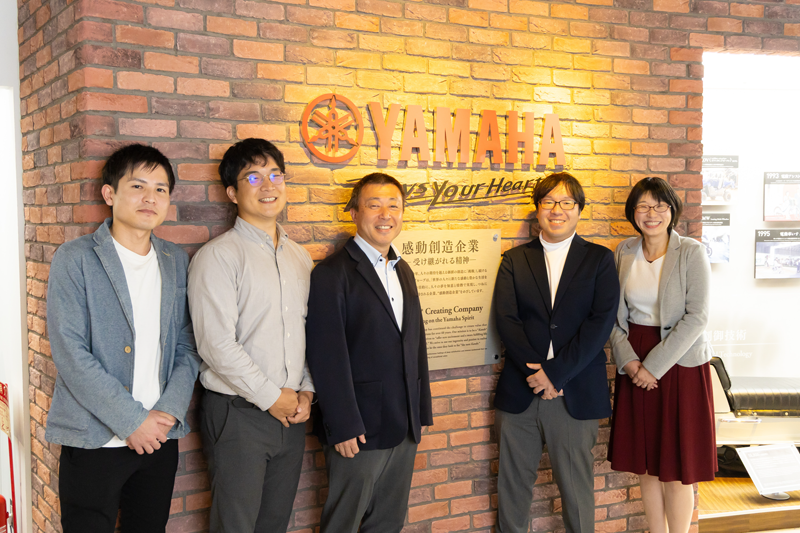 YAMAHAでの写真