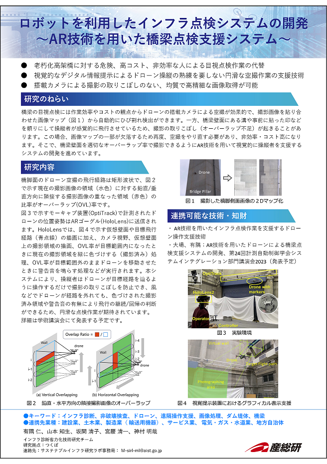 11.1_ロボットを活用したインフラ点検システムの開発～AR技術を用いた橋梁点検支援システム～​