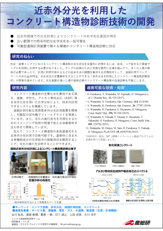 6_近赤外分光を利用したコンクリート構造物診断技術の開発