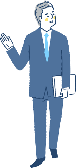 見学イメージイラスト