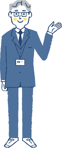 見学イメージイラスト