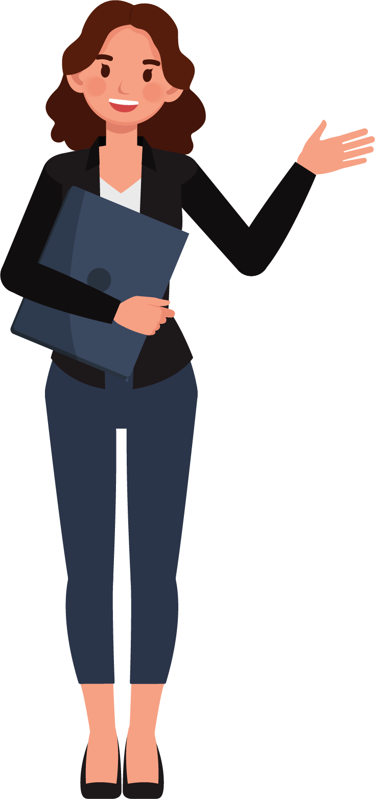 見学イメージイラスト